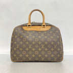 Louis Vuitton Handbag Monogram Deauville Brown — view 9
