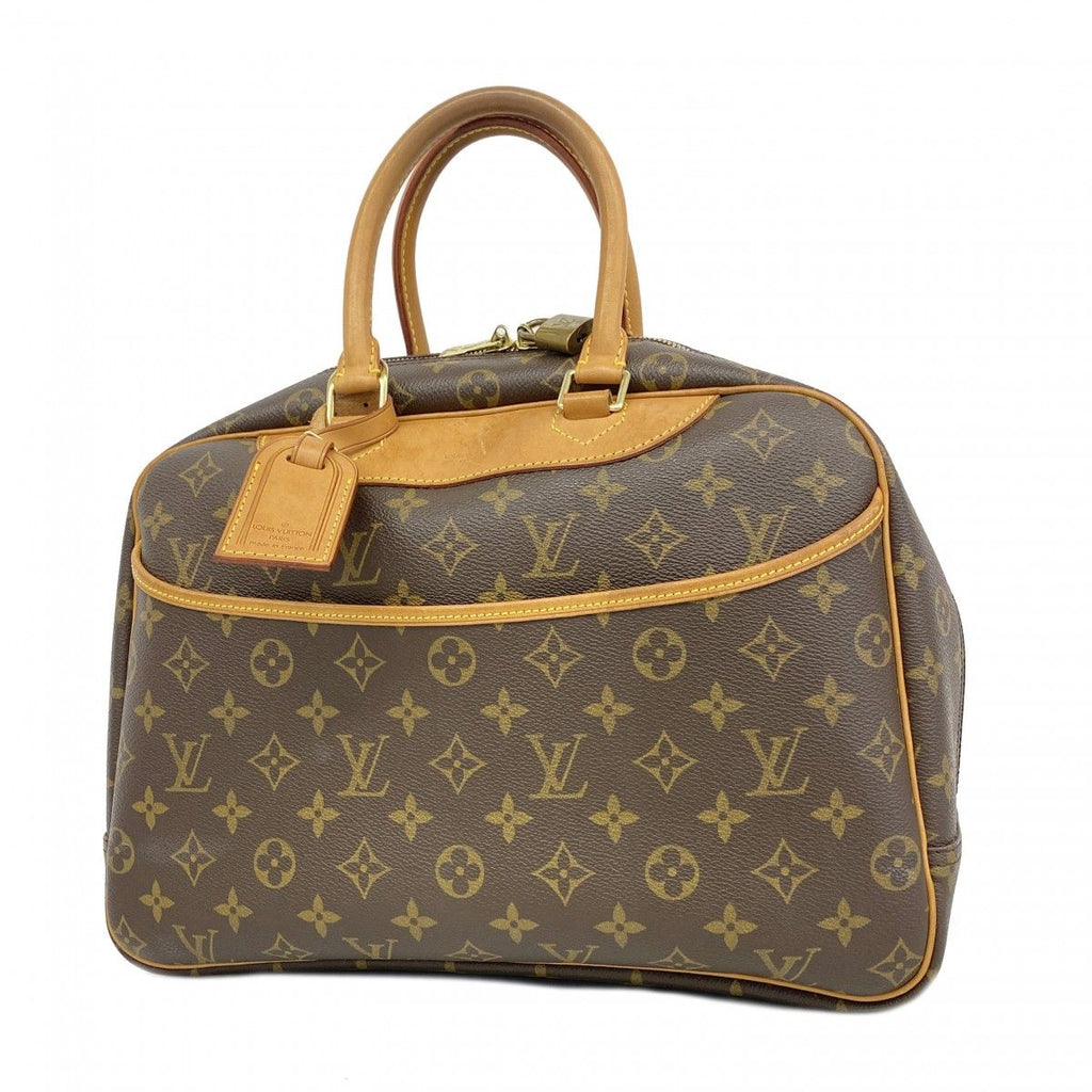 Louis Vuitton Handbag Monogram Deauville Brown