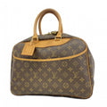 Louis Vuitton Handbag Monogram Deauville Brown
