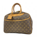 Louis Vuitton Handbag Monogram Deauville Brown
