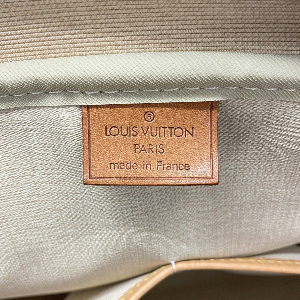 Louis Vuitton Handbag Monogram Deauville Brown — view 5