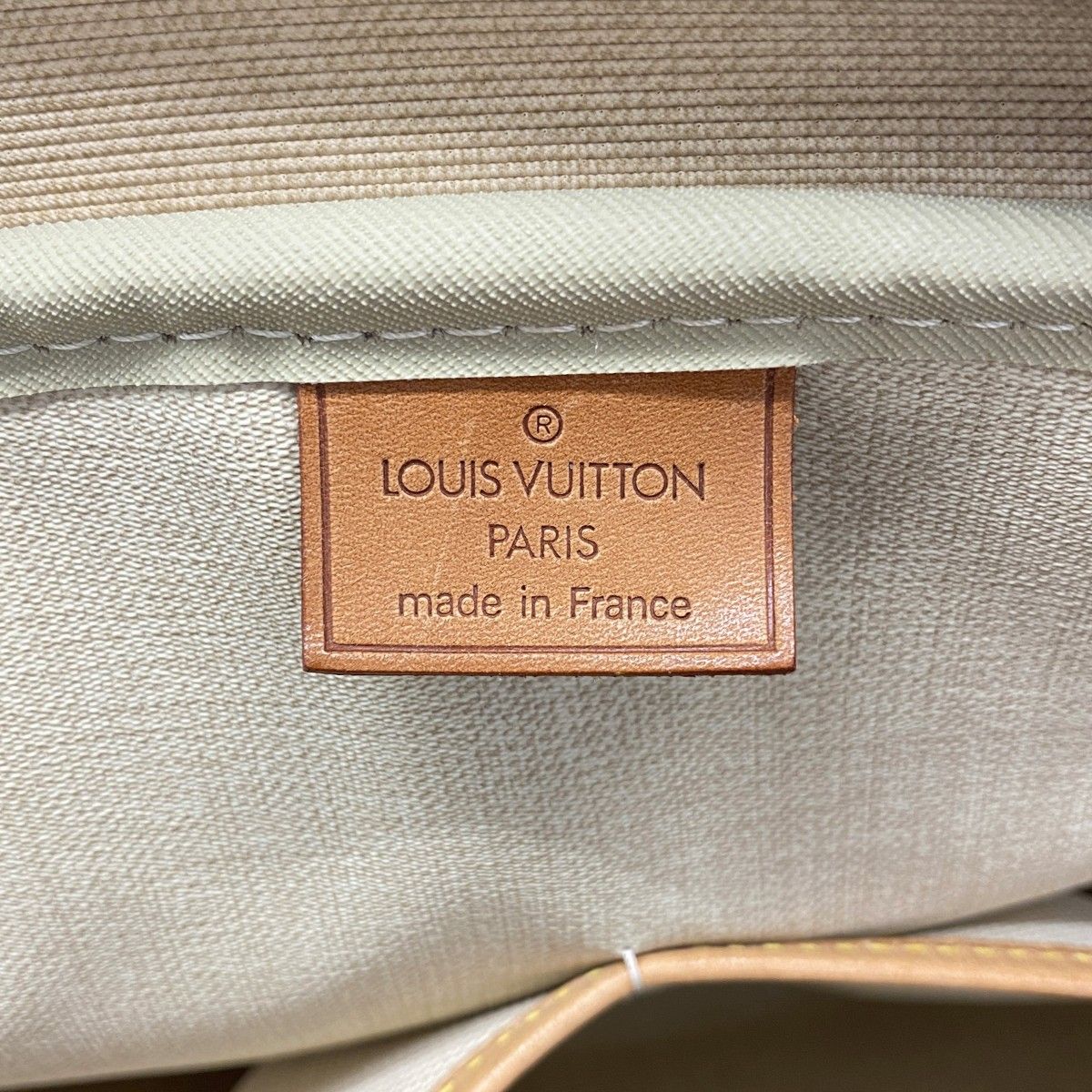Louis Vuitton Handbag Monogram Deauville Brown — view 5