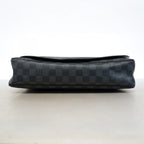 Louis Vuitton Shoulder Bag Damier Graphite Daniel MM Black Gray — view 3