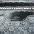 Louis Vuitton Shoulder Bag Damier Graphite Daniel MM Black Gray — view 5