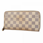 Louis Vuitton Wallet Damier Azur Zippy White