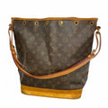 Louis Vuitton Shoulder Bag Monogram Noe Brown
