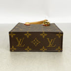 Louis Vuitton Handbag Monogram Petite Sac Plat Brown 2-Way — view 3