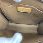 Louis Vuitton Handbag Monogram Petite Sac Plat Brown 2-Way — view 4