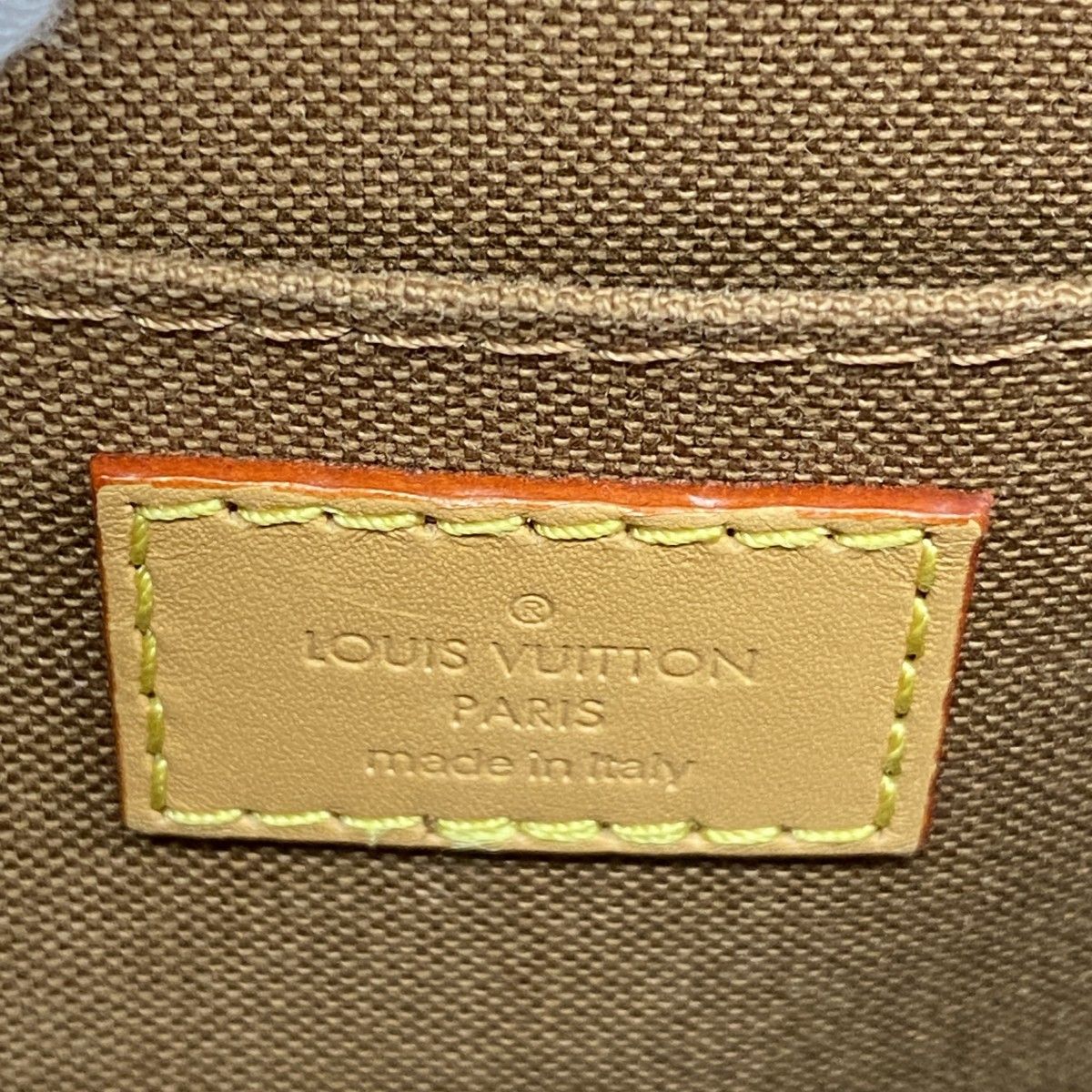 Louis Vuitton Handbag Monogram Petite Sac Plat Brown 2-Way — view 5