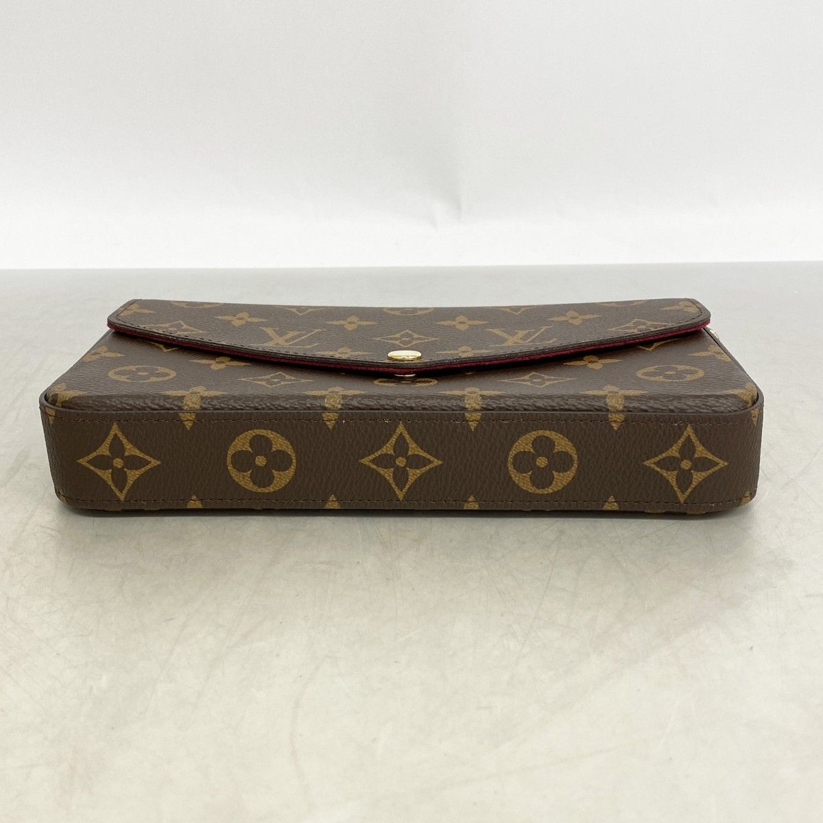 Louis Vuitton Shoulder Wallet Monogram Pochette Felicity Fuchsia — view 3