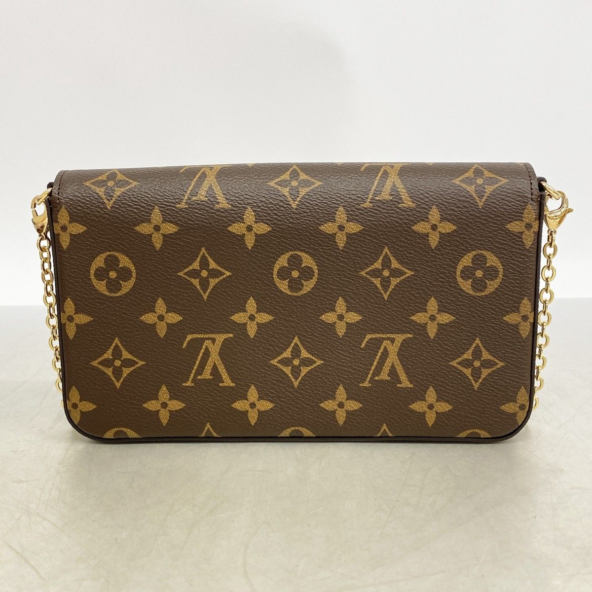 Louis Vuitton Shoulder Wallet Monogram Pochette Felicity Fuchsia — view 6