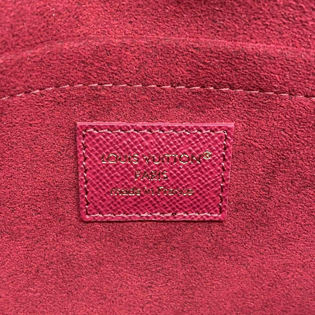 Louis Vuitton Shoulder Wallet Monogram Pochette Felicity Fuchsia — view 5