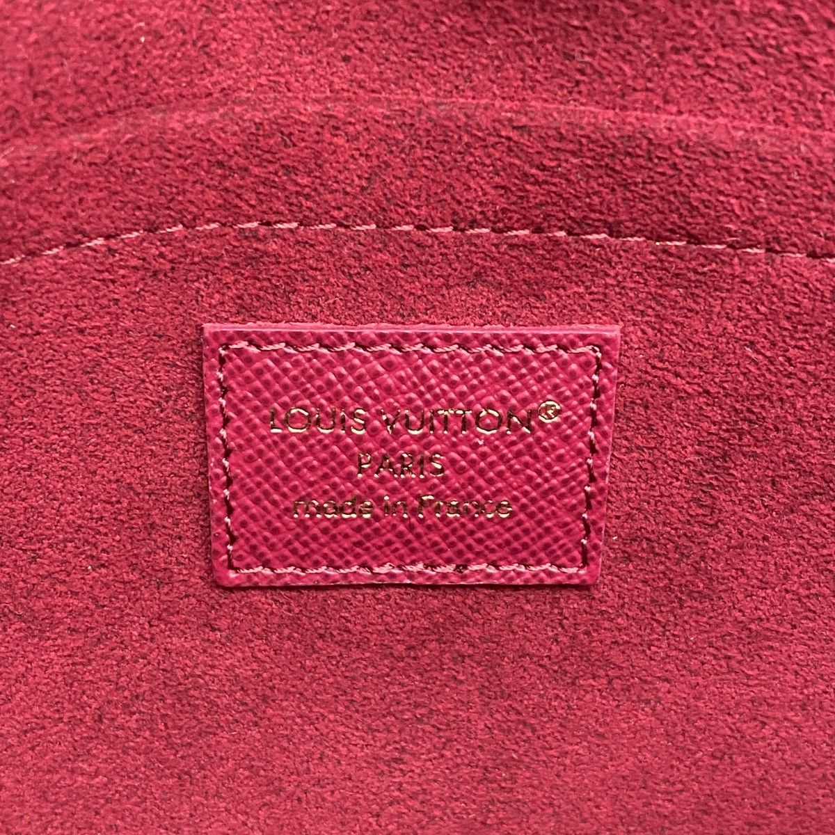 Louis Vuitton Shoulder Wallet Monogram Pochette Felicity Fuchsia — view 5