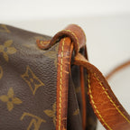 Louis Vuitton Shoulder Bag Monogram Saumur 30 Brown — view 6