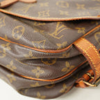 Louis Vuitton Shoulder Bag Monogram Saumur 30 Brown — view 9