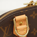 Louis Vuitton Handbag Monogram Alma BB Brown 2-Way — view 9