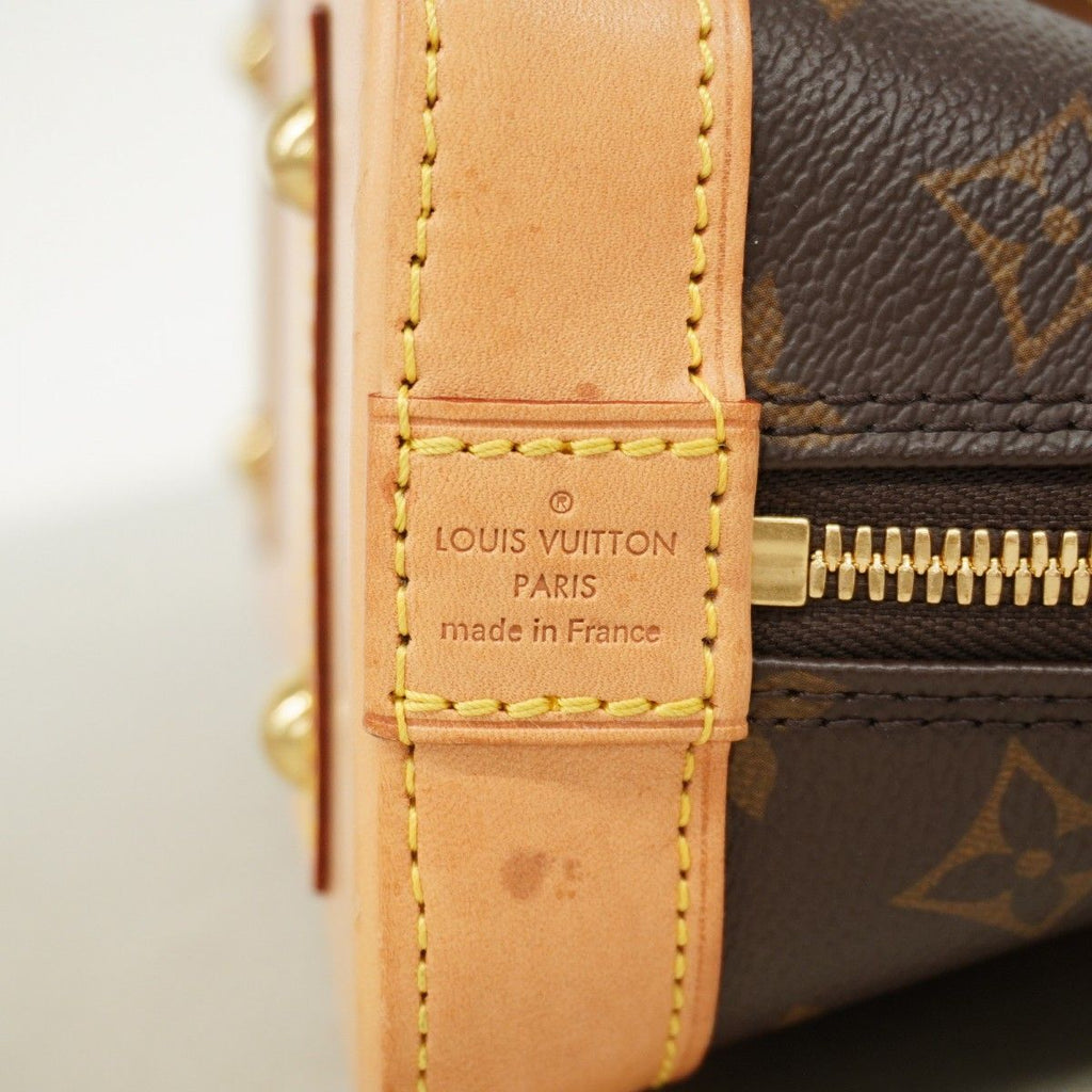 Louis Vuitton Handbag Monogram Alma BB Brown 2-Way — view 5