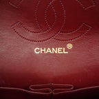 Chanel Shoulder Bag Quilted Lambskin Black Gold — view 5