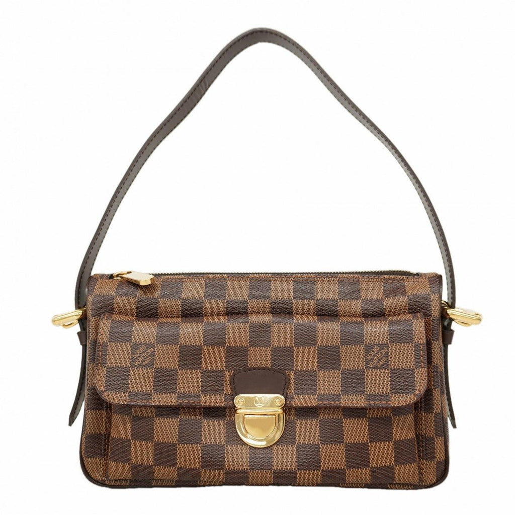 Louis Vuitton Shoulder Bag Damier Ravello GM Ebene