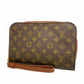Louis Vuitton Clutch Monogram Orsay Brown