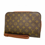 Louis Vuitton Clutch Monogram Orsay Brown