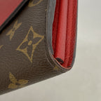 Louis Vuitton Wallet Monogram Portefeuille Pallas Brown Cerise — view 6