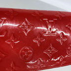 Louis Vuitton Wallet Vernis Portefeuille Sarah Chain Cerise — view 8