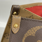Louis Vuitton Tote Monogram Giant Reverse On The Go GM Brown 2-Way — view 7