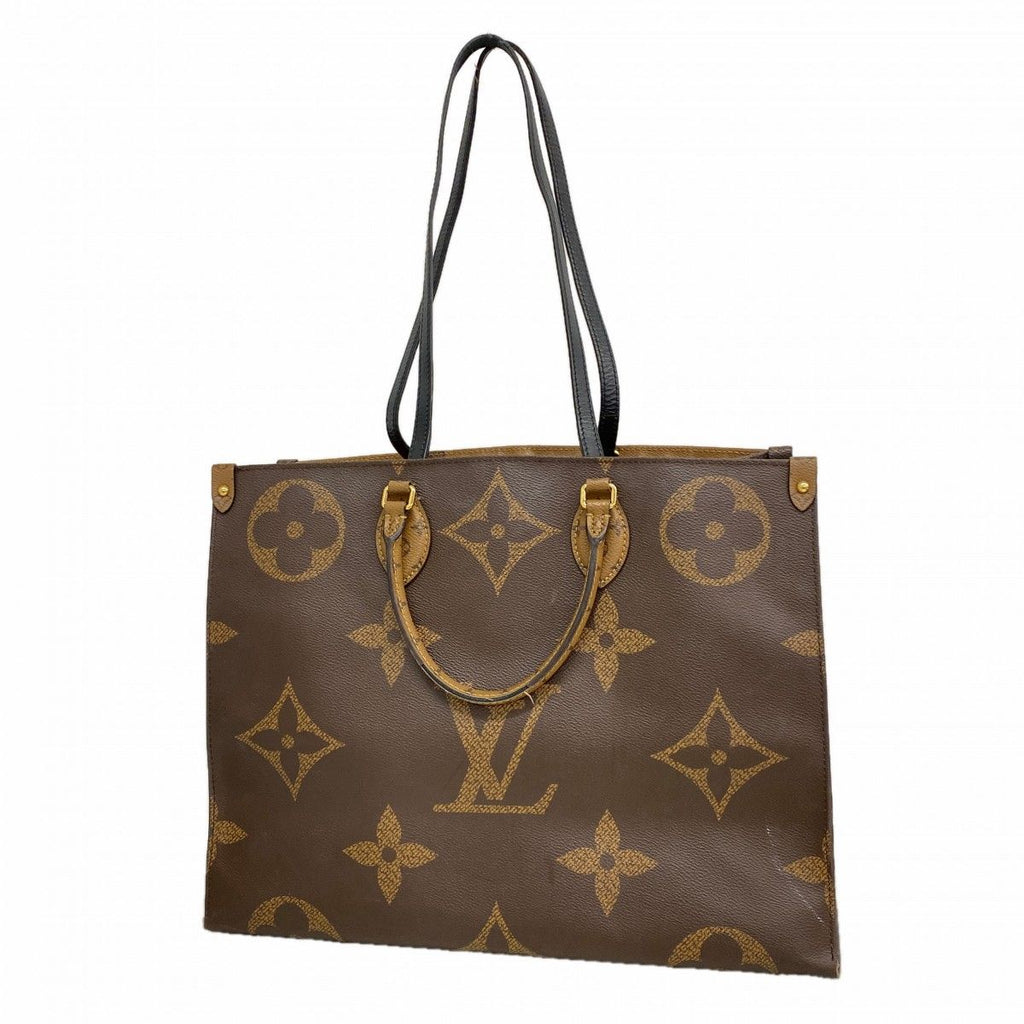 Louis Vuitton Tote Monogram Giant Reverse On The Go GM Brown 2-Way