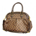 Louis Vuitton Handbag Damier Trevi PM Ebene 2-Way