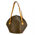 Louis Vuitton Shoulder Bag Monogram Ellipse Shopping Brown