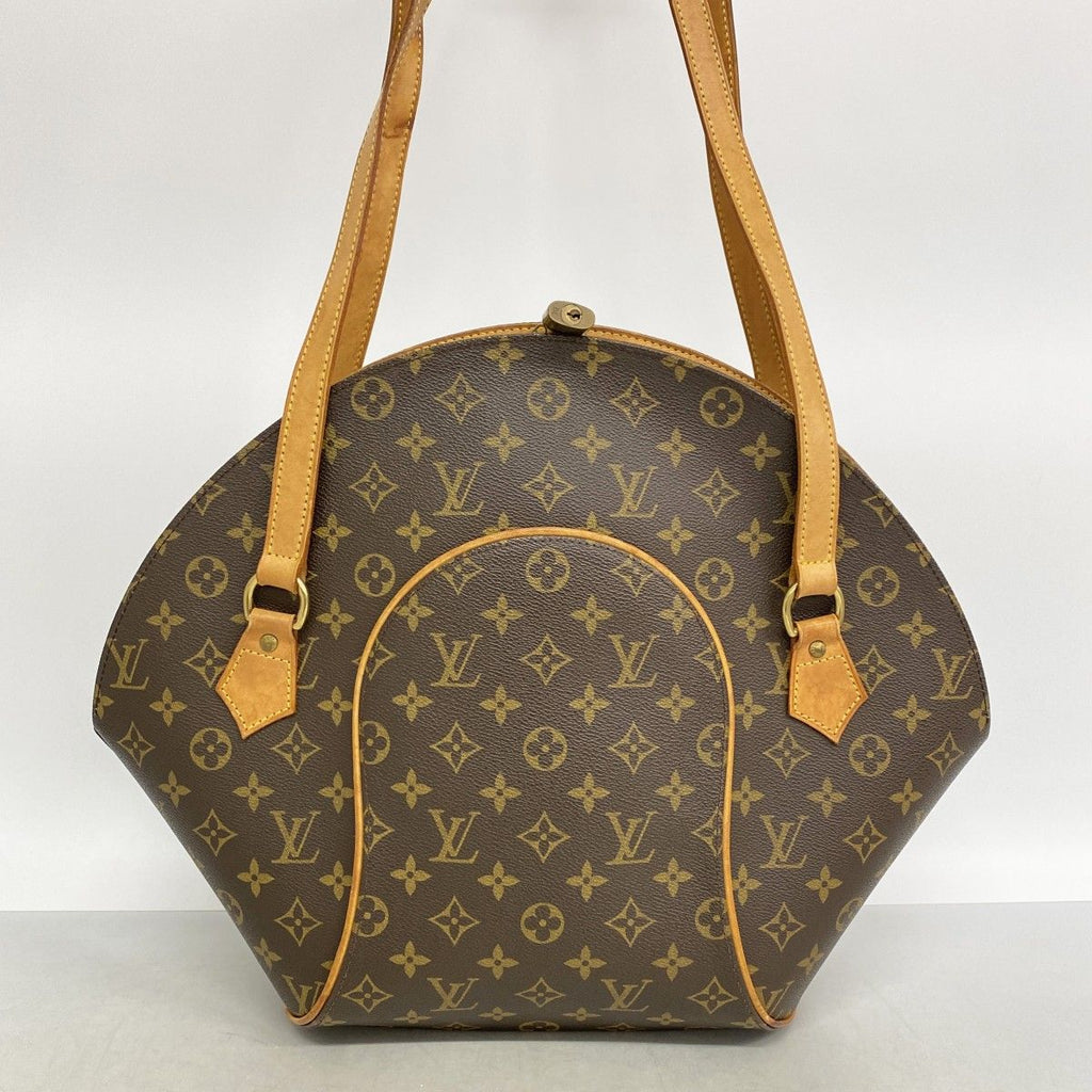 Louis Vuitton Shoulder Bag Monogram Ellipse Shopping Brown — view 9