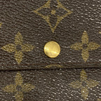 Louis Vuitton Wallet Monogram Pochette Porte-Monnaie Cles Brown — view 7
