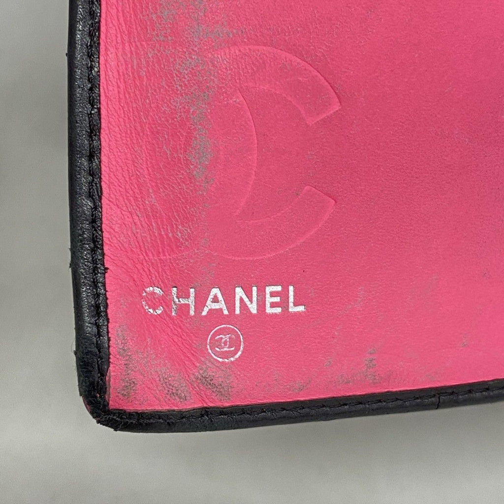 Chanel Wallet Cambon Lambskin Black Silver — view 4