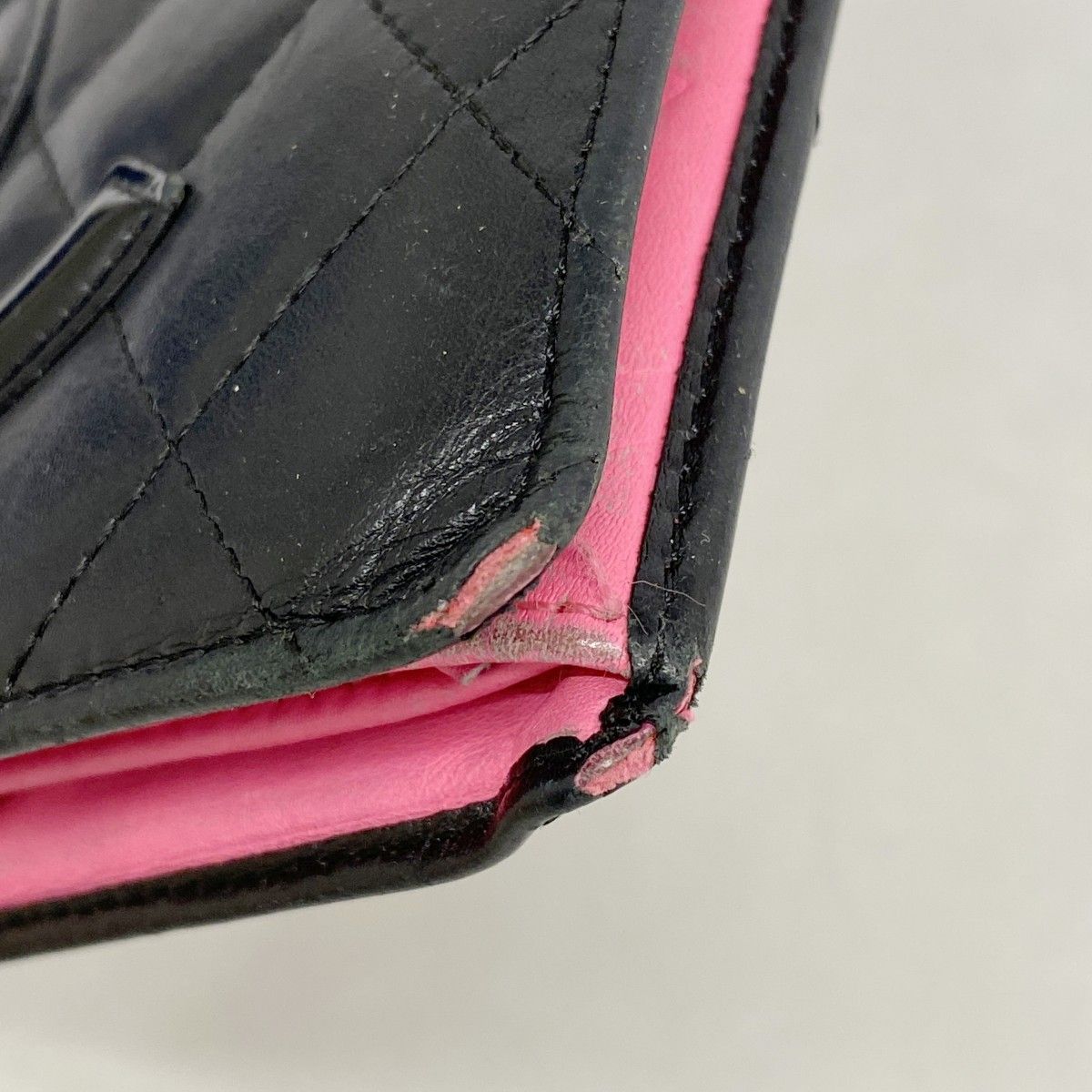 Chanel Wallet Cambon Lambskin Black Silver — view 5