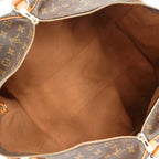 Louis Vuitton Boston Bag Monogram Keepall Bandouliere 55 Brown — view 4