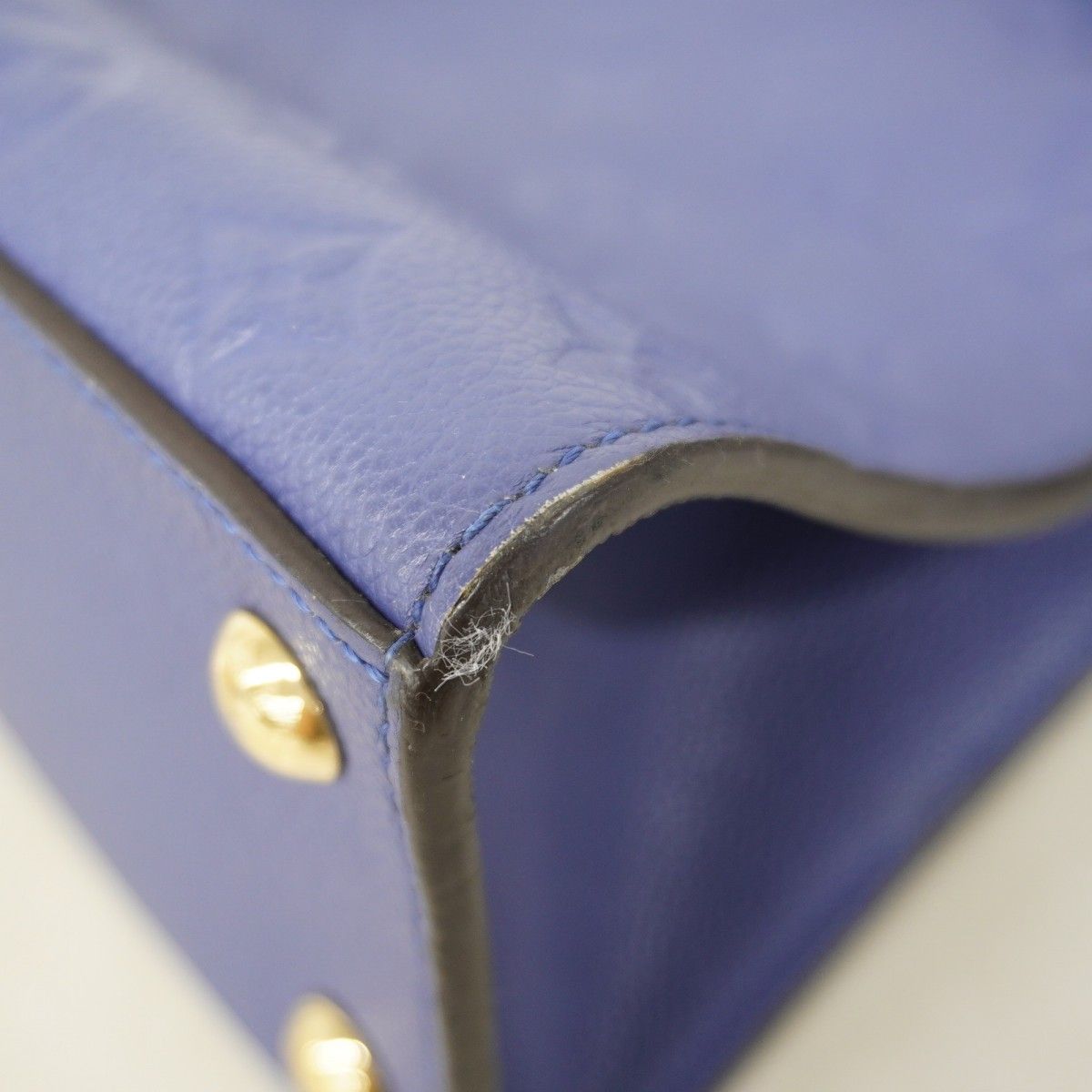 Louis Vuitton Handbag Monogram Empreinte Pont Neuf MM Denim — view 8