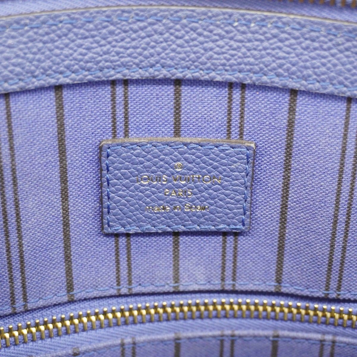 Louis Vuitton Handbag Monogram Empreinte Pont Neuf MM Denim — view 5