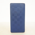 Louis Vuitton Wallet Damier Infini Portefeuille Brazza Neptune — view 8