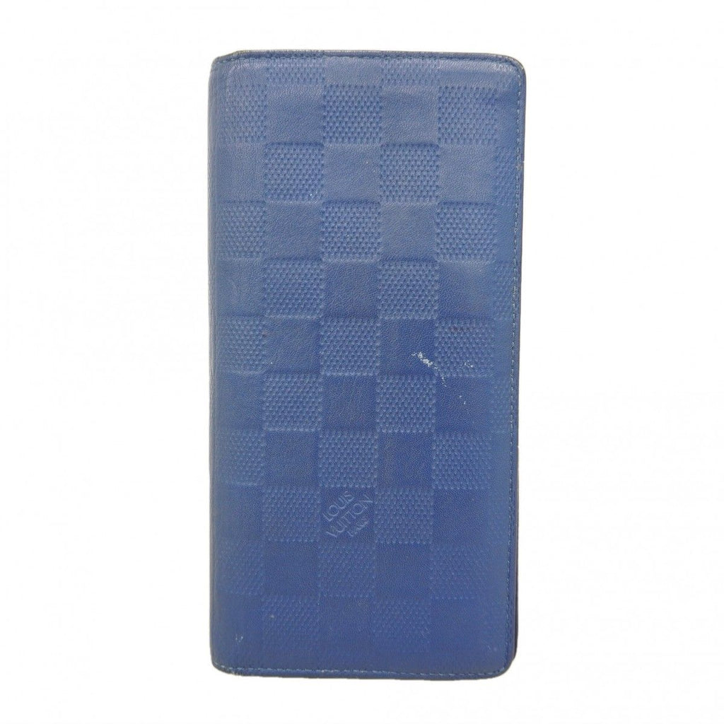 Louis Vuitton Wallet Damier Infini Portefeuille Brazza Neptune