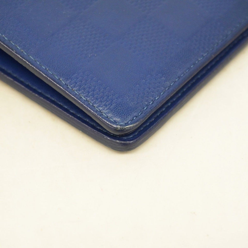Louis Vuitton Wallet Damier Infini Portefeuille Brazza Neptune — view 6