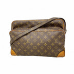 Louis Vuitton Shoulder Bag Monogram Nile GM Brown