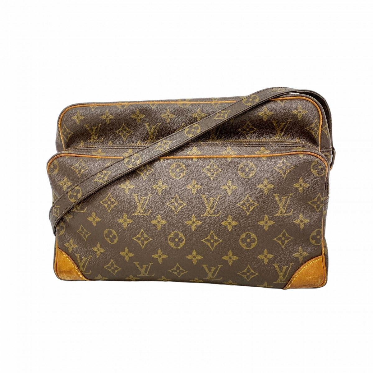Louis Vuitton Shoulder Bag Monogram Nile GM Brown