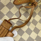 Louis Vuitton Handbag Damier Azur Lymington White — view 9