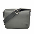 Louis Vuitton Shoulder Bag Taiga District PM Noir