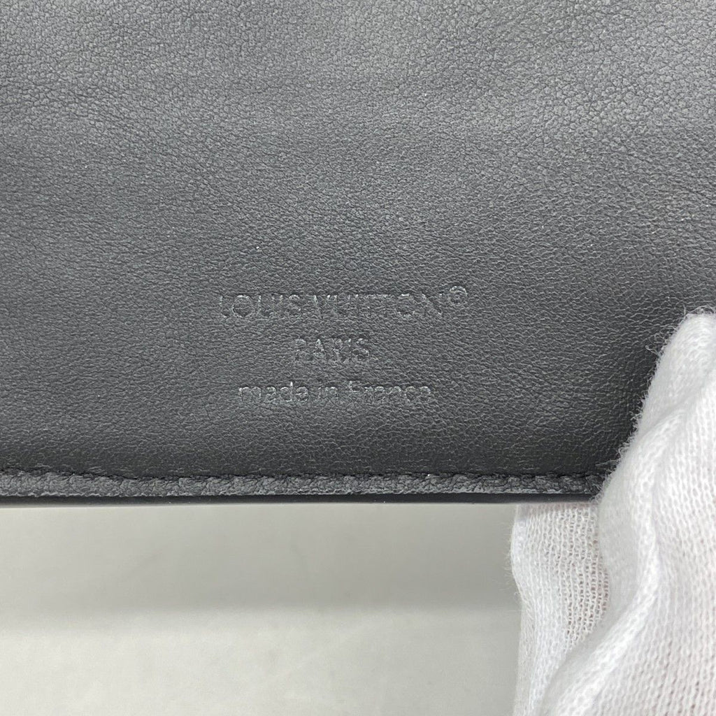 Louis Vuitton Wallet Aerogram Portefeuille Marco Black — view 4