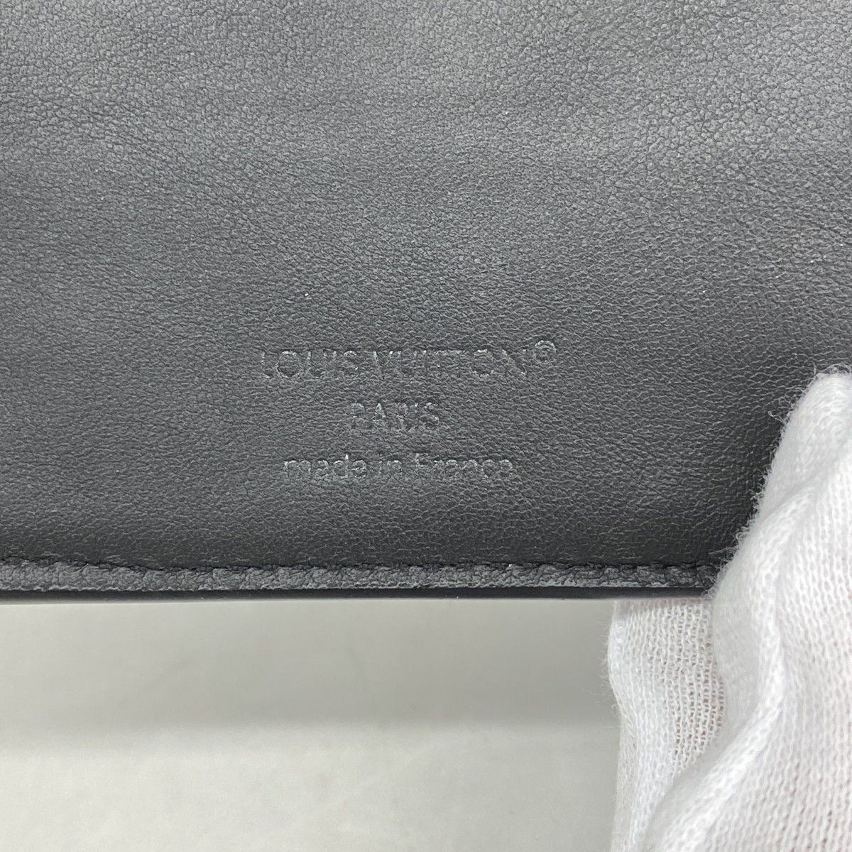Louis Vuitton Wallet Aerogram Portefeuille Marco Black — view 4
