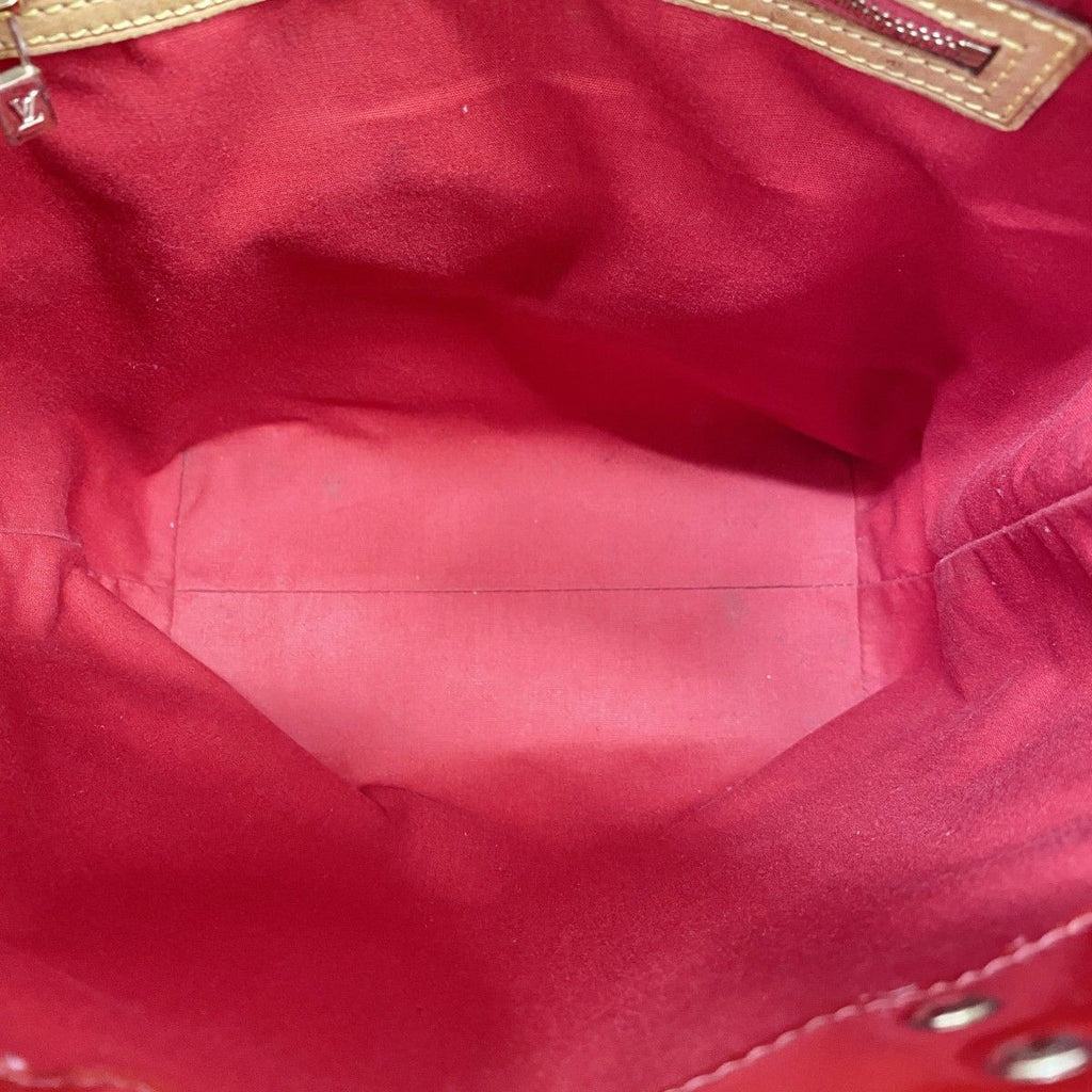 Louis Vuitton Tote Vernis Reed MM Rouge — view 4