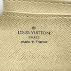 Louis Vuitton Coin Case Damier Azur Zippy Purse White — view 4