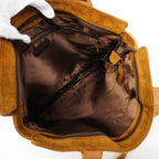 Chanel Tote Suede Brown Gold — view 4